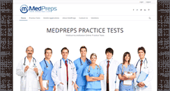 Desktop Screenshot of medpreps.com